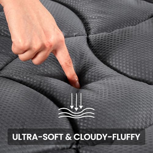 SLEEP ZONE King Mattress Topper, Cooling Mattress Cover - Image 3