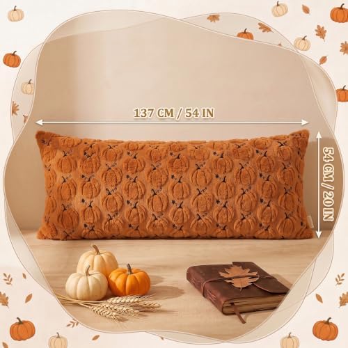 Fall Body Pillow Cover 20x54 Inch - Image 3