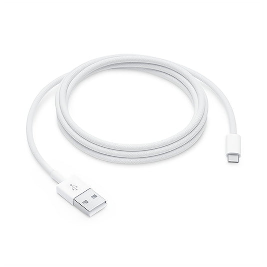 Woven USB-C Cable for Apple iPhone 16 Pro Max [MFi Certified] CarPlay USB A to USB C Wire USB to Type C Charger Cord Fast Charging for iPhone 16 Plus/15 Pro Max/15Pro/15Plus/iPad Pro M4 (5ft White)