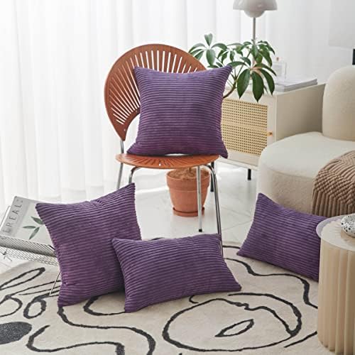 Home Brilliant Purple Throw Pillows - Image 2