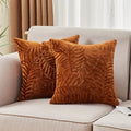 SOCHOW Fall Decorative Throw Pillow Covers 18x18 Inches Set of 2 by SOCHOW