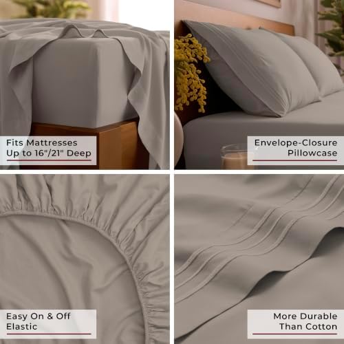 Mellanni Iconic 3-Piece, Ultra Soft Sheet Set - Image 5