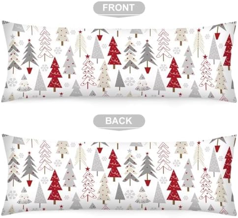 Christmas Body Cover 20x54 Case, Tree Cushion Long Pillowcase - Image 4