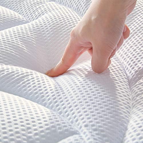 SLEEP ZONE Cooling Mattress Topper California King, Premium Zoned Cool Mattress - Image 3