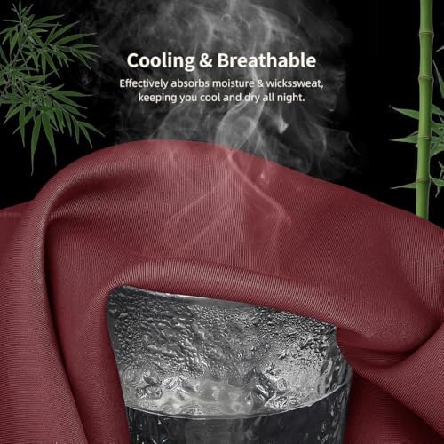 King Pillowcases, Cooling Viscose from Bamboo Pillow Covers - Image 4