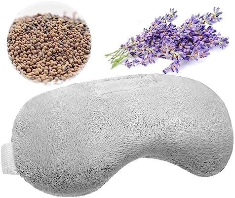 Umisleep Lavender Eye Mask, Weighted Heated Sleep Mask by Umisleep