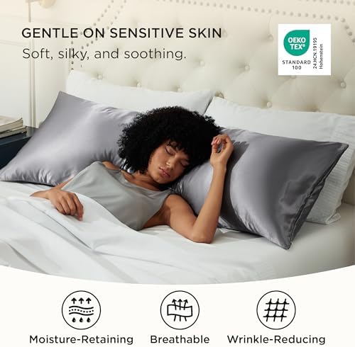 Bedsure Satin Body Pillow Cover - Image 2