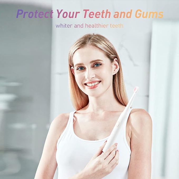 Sonic Electric Toothbrush, USB Rechargeable Powerful Sonic Cleaning Tooth Brush - Image 7