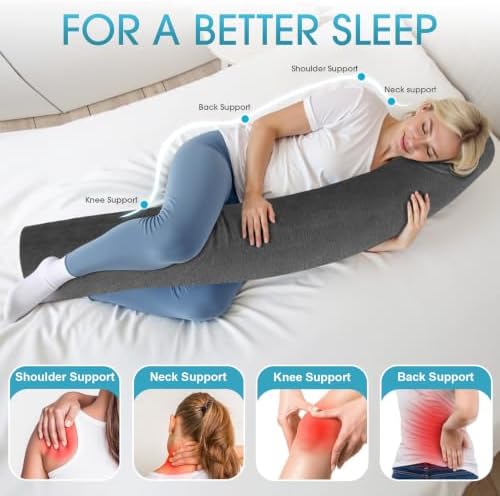 SereneCloud Memory Foam Body Pillow - Image 5