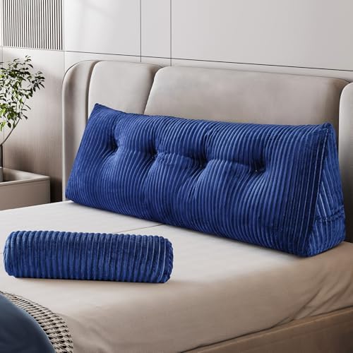 Z-hom Headboard Pillow, Wedge Backrest Cushion, Full Size, ONE Roll Pillow by Z-HOM