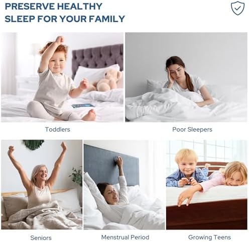 BEDLORE Waterproof RV Queen Size Mattress Protector, Deep Pocket Fit - Image 7