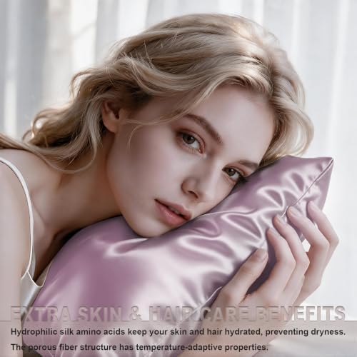 LYSHIN Silk Pillow Cases Queen Size - Image 3