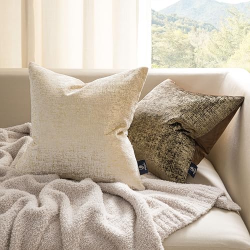 Phantoscope Pack of 2 Sparkling Velvet Geometric-pattern Throw Decorative - Image 4