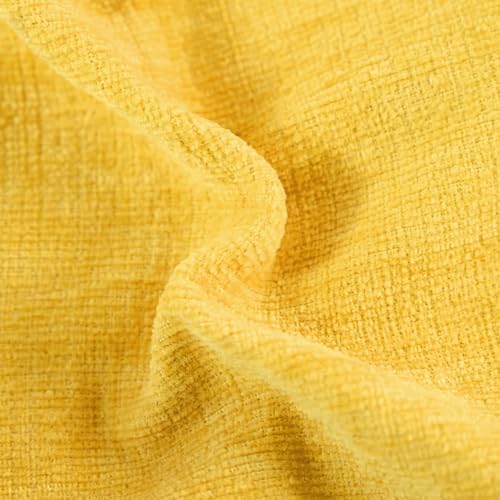 CaliTime Decorative Throw Pillow Covers 16 X 16 Inches Mustard Yellow - Image 2