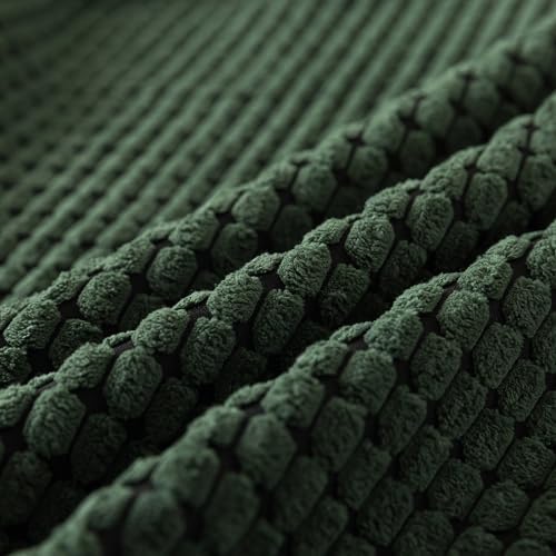 Pack of 1 Corduroy Soft Soild Body Pillow Covers Set Sofa Bedroom - Image 6