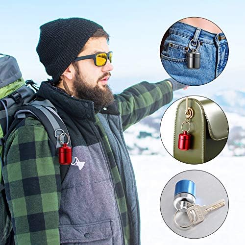Patelai 4 Pack Ear Plug Carrying Case, Ear Plug Holder Keychain - Image 7