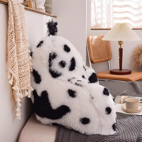 A Nice Night Faux Fur Reading Pillow Bed Wedge Adult Children Backrest - Image 4