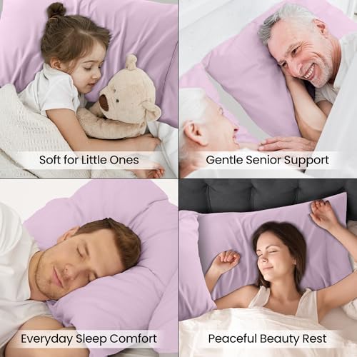Pillow Covers King Size Set of 4, Soft and Comfy Pillow Cases - Image 6
