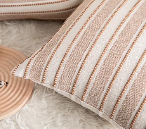 Cethom Decorative Boho Lumbar Throw Pillow Covers, Farmhouse Textured Pillow - Image 4