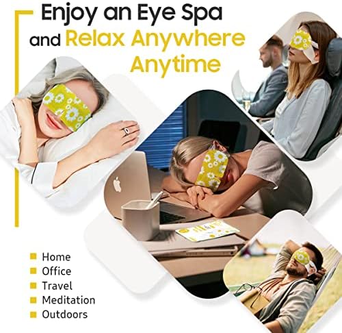 BeHoomi 30Packs Steam Eye Mask, Heated Eye Mask - Image 6