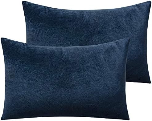 NTBAY Queen Velvet Pillowcases by NTBAY