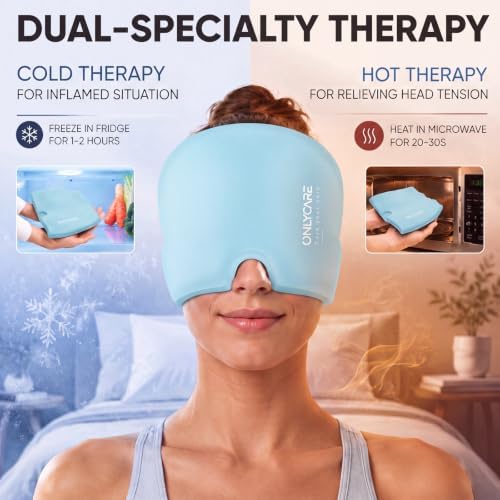 ONLYCARE Migraine Relief Cap, Headache Relief Cold Cap - Image 2