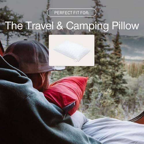 Coop Home Goods Nylon Camping and Travel Pillow Cover, Waterproof Camping - Image 5