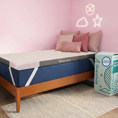 Sleepyhead Full Size 3 Inch Mattress Topper Super, Thick Cooling Gel & by Sleepyhead