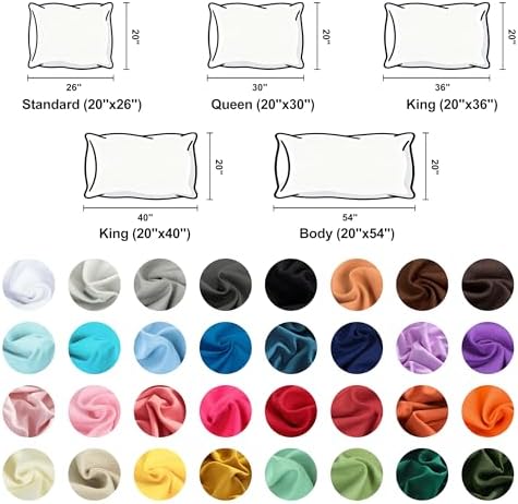 NTBAY Standard Microfiber Pillowcases, 2 Pack, 20 x 26 - Image 5