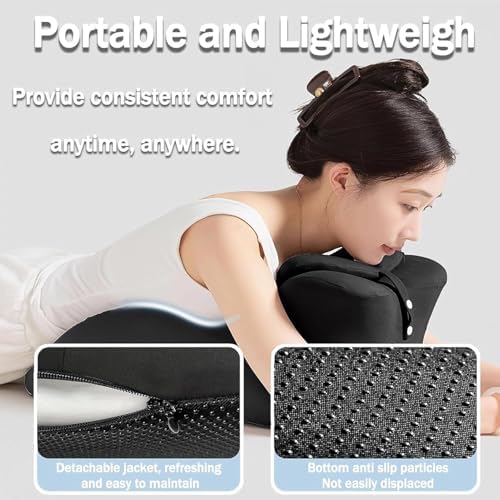 Memory Foam Couples Pillow, 27° Ergonomic Wedge - Image 5