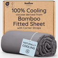 Bambaw 100% Viscose Derived from Bamboo Fitted Sheet Only, Soft Fitted Sheet by Bambaw