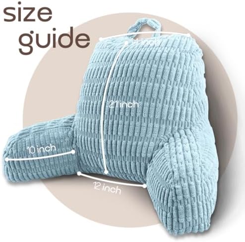 Reading Pillows for Bed Back Rest Pillow for Sitting up - Image 4