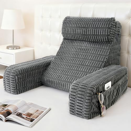 Reading Pillow for Bed Sitting Up by Selectico