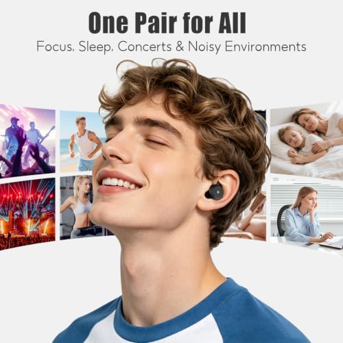 58-26dB Ear Plugs for Sleeping Noise Cancelling Ear Plugs - Image 6