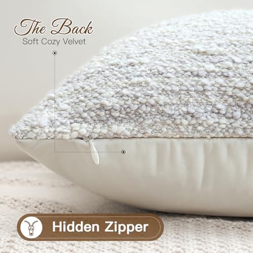 Artscope Throw Pillow Cover 16x16 Inch Set of 2 Super Thick Pillow Cover - Image 5