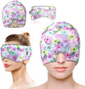 Migraine Relief Cap, Gel Cooling Eye Mask, Headache Relief 2 Pack Set by mynovelthings