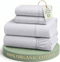 LANE LINEN Full Size Bed Sheets 100% Organic Cotton Soft by LaneLinen