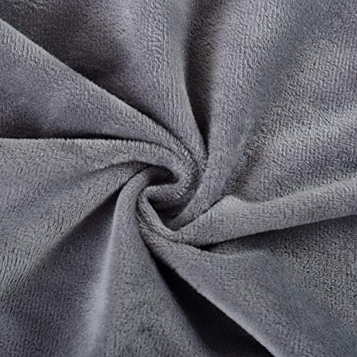 EVOLIVE Micromink Euro Sham Cover 26"x26", Hidden Zipper, 1 Pack - Image 3