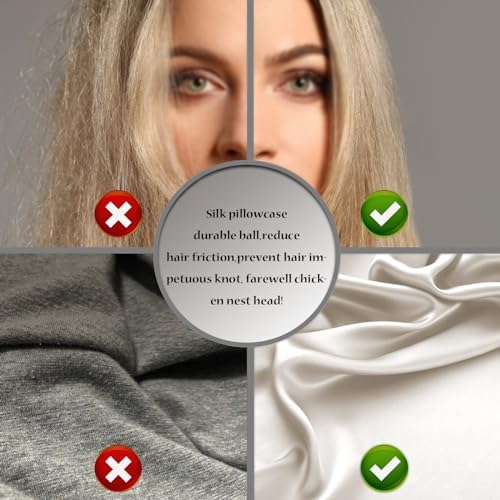 Silk Pillow Cases 2 Pack Soft Breathable and Sliky King Size Pillow Cases Set - Image 5