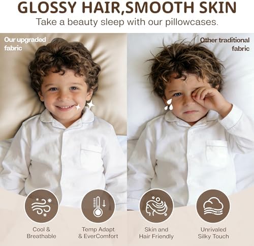 MR&HM 13"x18" Travel Pillowcase 2 Pack, Cooling & Breathable - Image 4
