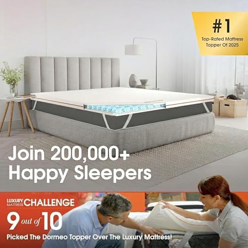 Dormeo RV King Cooling Mattress Topper - Image 3