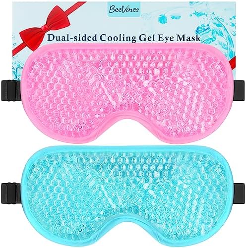 BeeVines Gel Eye Mask, Cooling Ice Masks by BeeVines