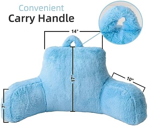 A Nice Night Babyblue Reading Pillow - Image 2