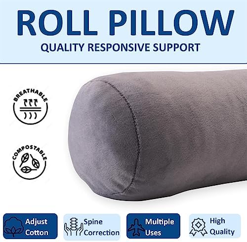 Neck Roll Pillow, Cervical Neck Pillow Bolster Pillow - Image 2