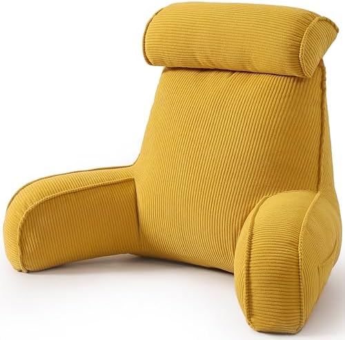 Reading Pillow for Sitting Up in Bed, Backrest Cushion by Ailuteie