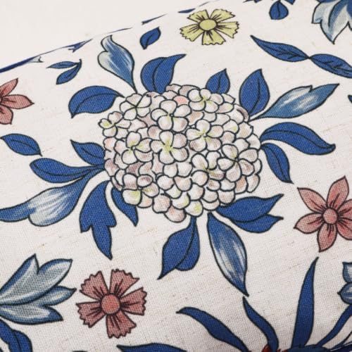patdrea Vintage Linen Throw Pillow Cover, Diameter 16" - Image 6
