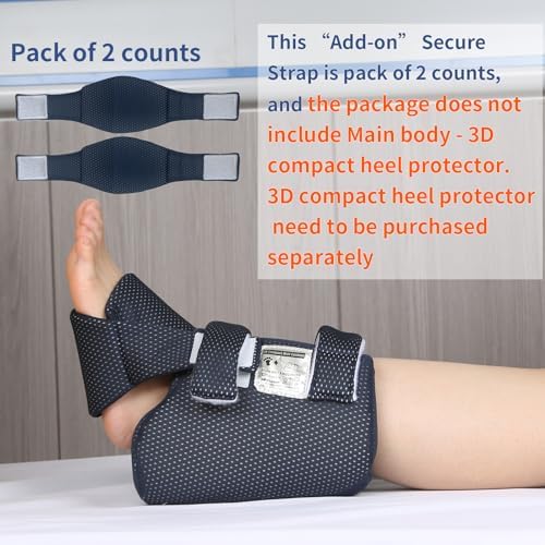 Add-on Secure Strap Prevent 3D Heel Protector from Shifting or Falling Off - Image 2
