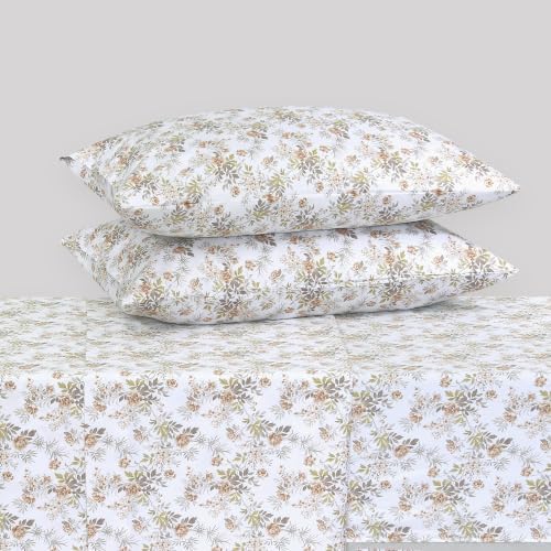 Feather & Stitch 100% Cotton Sateen 500 TC Cal King Size Bed Sheet Set - Image 4