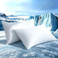 TELUS Cooling Pillowcases for Hot Sleepers King Size 2-Pack, Silky Soft by TELUS
