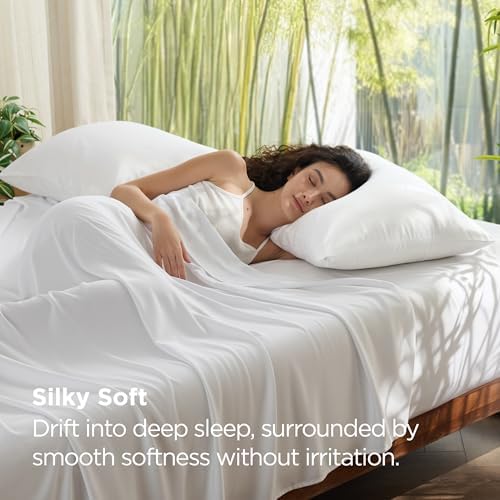 Bedsure Zipper Pillow Cases King Size from Rayon Derived from Bamboo - Image 3